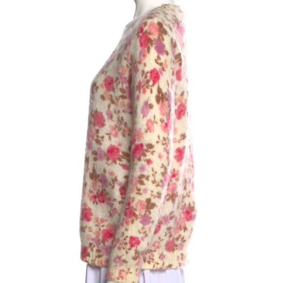 Sezane Floral Sweater - Picture 2 of 6